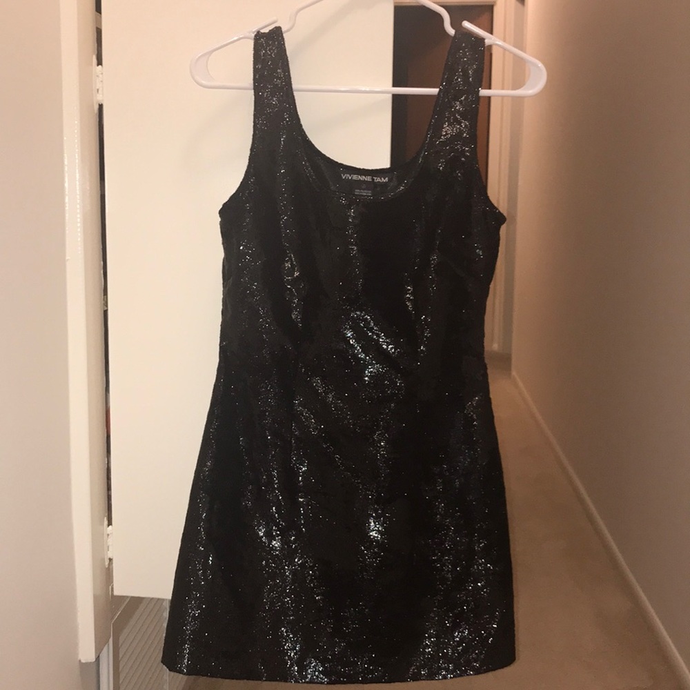 Vivienne Tam tinsel dress sample from NYC sz 1 🍒